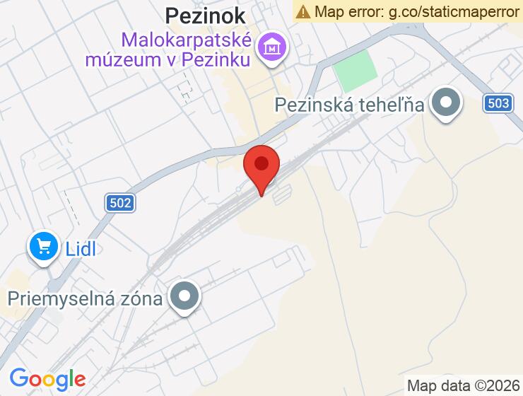 Predaj murovaná garáž v Pezinku, ulica Za dráhou