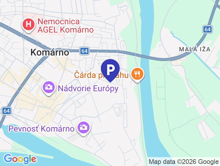 Predaj murované garáže na Parnej ulici v Komárne