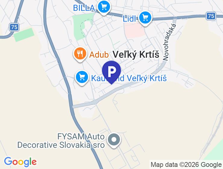 Predaj murované garáže pri autobusovej stanici v Veľkom Krtíši