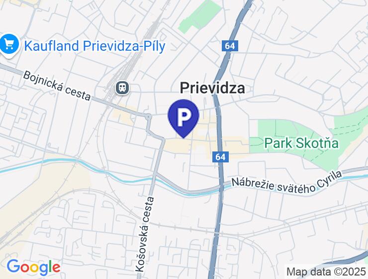 Predaj novinového stánku v centre Prievidze