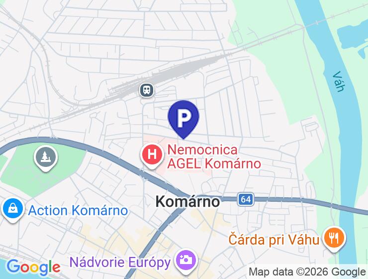 Predaj nových murovaných garáží v Komárne na Malá Jarková