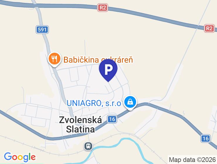 Predaj parkovacích miest pri novostavbe ARBORA v Zvolene - Podborová