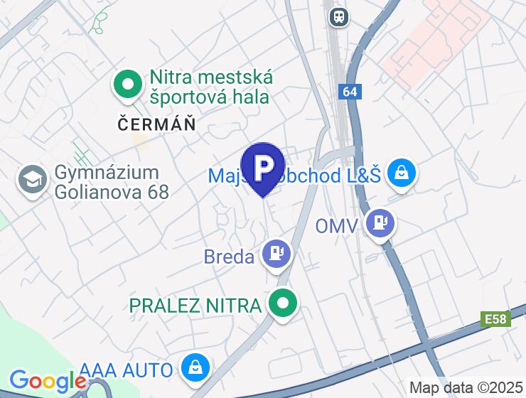 Predaj parkovacieho miesta - Nitra, Čermáň