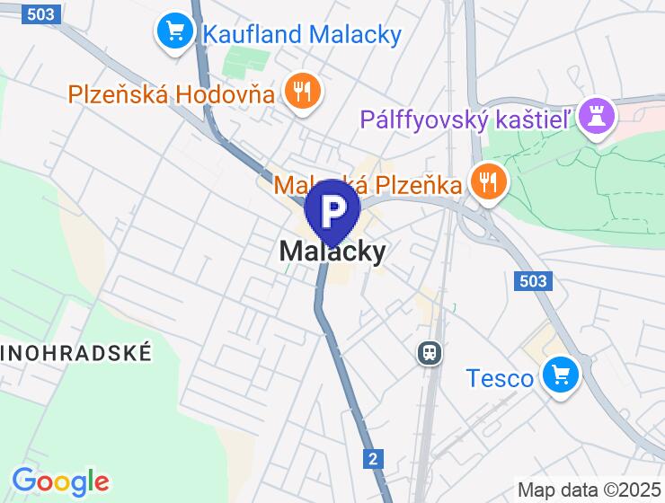 Predaj parkovacieho miesta pri projekte ZIPAVA