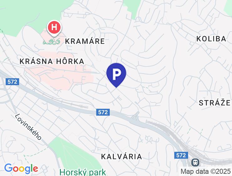 Predaj parkovacieho miesta v garáži na Kramároch