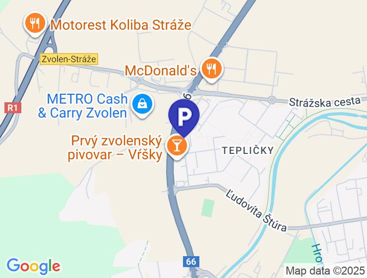 Predaj parkovacieho miesta v garážovom dome vo Zvolene – 13 m2