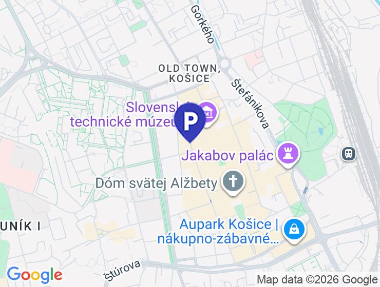 Predaj parkovacieho miesta v krytej garáži na Mäsiarskej 57/A, Košice