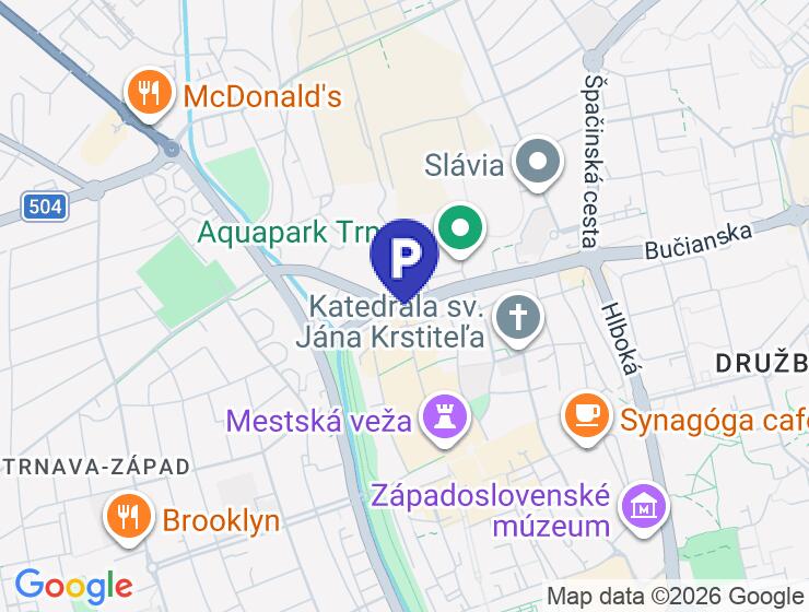 Predaj parkovacieho miesta v novostavbe City Residence, Trnava