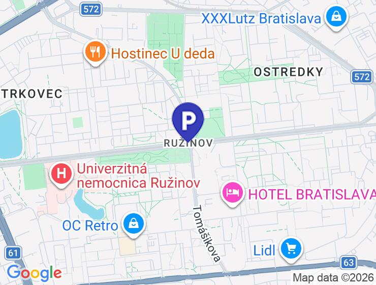 Predaj parkovacieho miesta v parkovacom dome – Ružinov