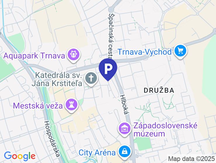 Predaj parkovacieho miesta v podzemnej garáži na Jeruzalemskej ulici