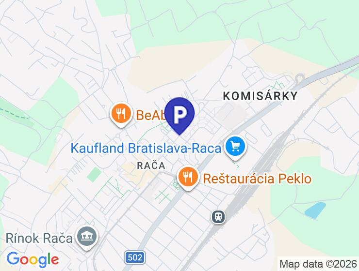 Predaj parkovacieho miesta v podzemnej garáži v Rači