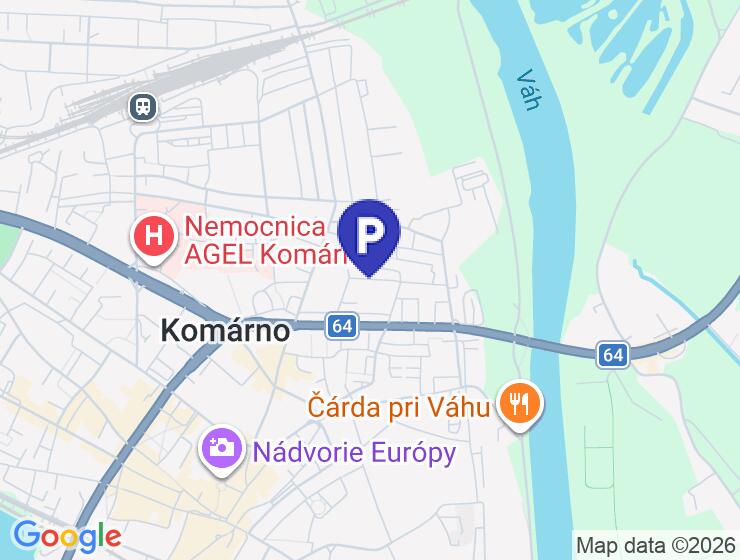 Predaj parkovacieho miesta v suteréne na ulici Lodnej, Komárno