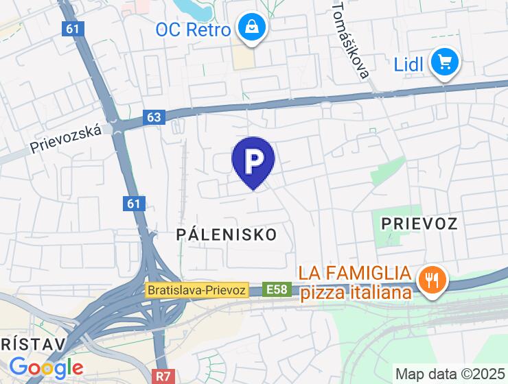 Predaj parkovacieho miesta v uzavretej garáži na Hraničnej ulici