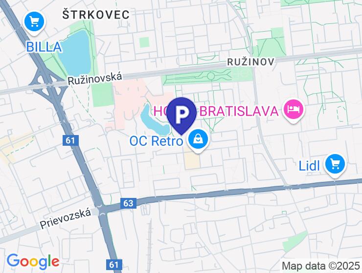 Predaj podzemného garážového boxu na Sedmokráskovej ulici v Ružinove