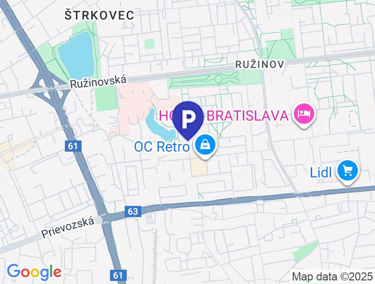 Predaj podzemného garážového boxu na Sedmokráskovej ulici v Ružinove