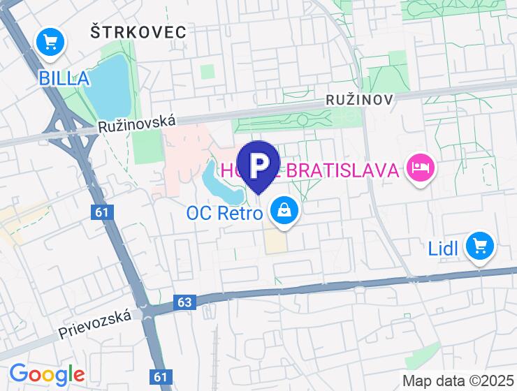 Predaj podzemného garážového boxu na Sedmokráskovej ulici v Ružinove