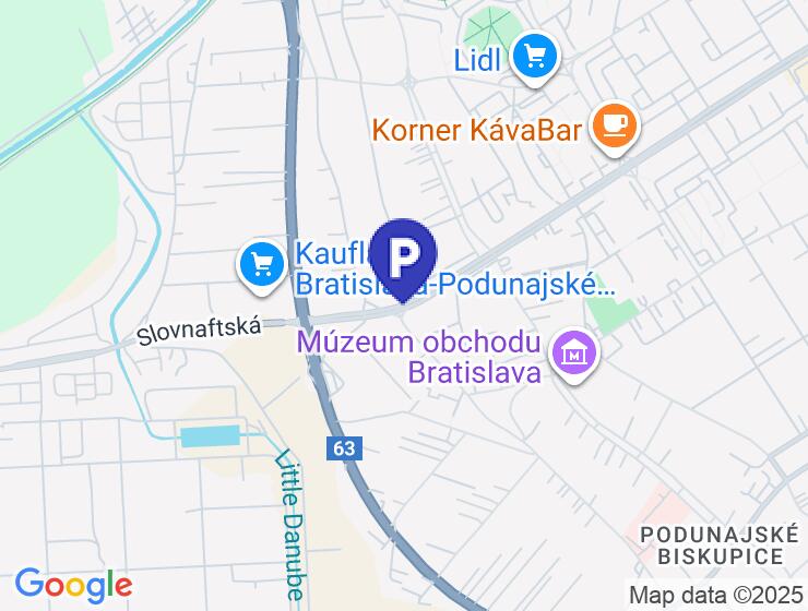 Predaj podzemnej garáže s elektrinou na Kazanskej 52, 54