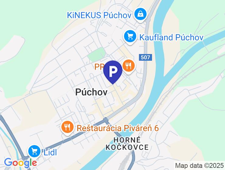 Predaj podzemnej garáže v centre Púchova