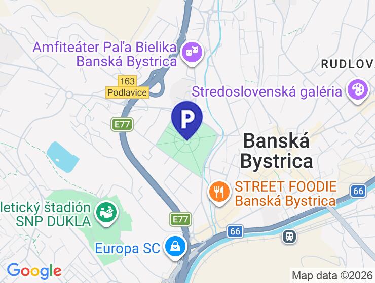 Predaj priestrannej dvojgaráže v Banskej Bystrici pri Hoteli LUX