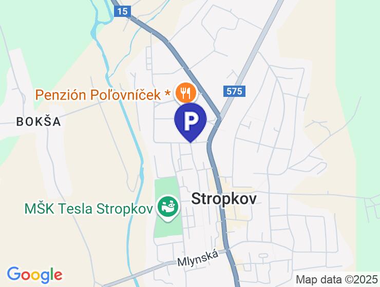 Predaj priestrannej garáže s elektrinou v Stropkove