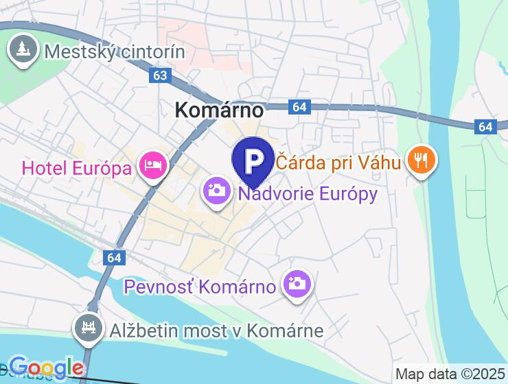 Predaj priestrannej garáže v historickom centre Komárna