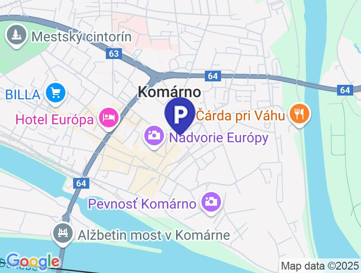 Predaj priestrannej garáže v historickom centre Komárna