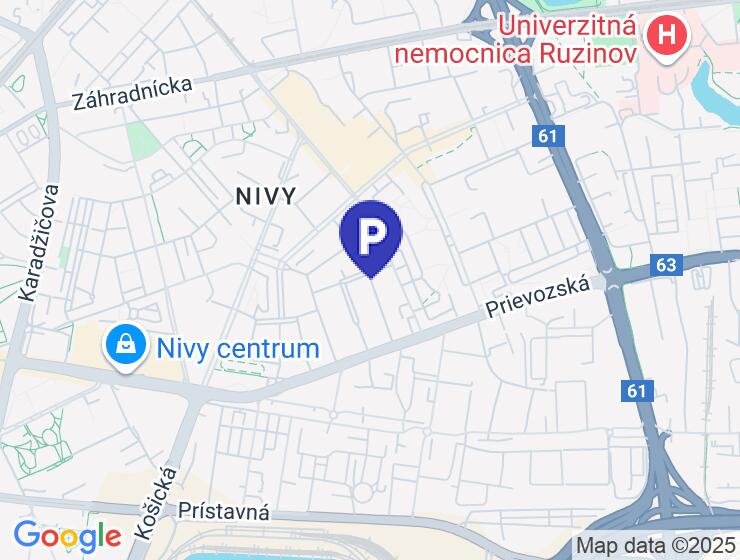 Predaj samostatného garážového boxu na Liptovskej ulici