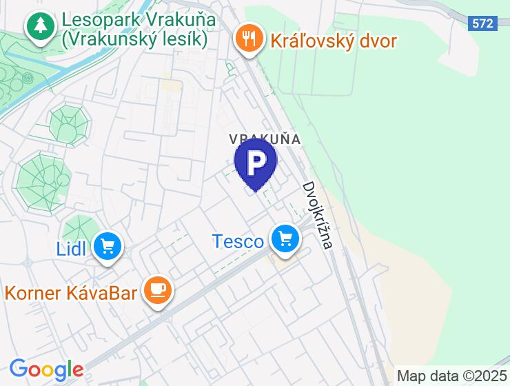 Predaj samostatnej garáže 13 m² na Bebravskej ulici vo Vrakuni