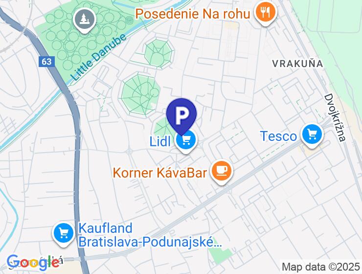 Predaj samostatnej garáže na Lotyšskej ulici v Podunajských Biskupiciach