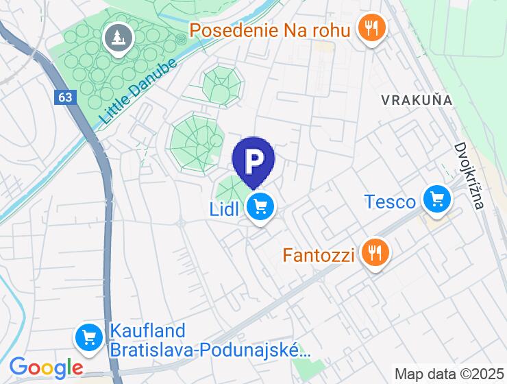 Predaj samostatnej garáže na Lotyšskej ulici v Podunajských Biskupiciach