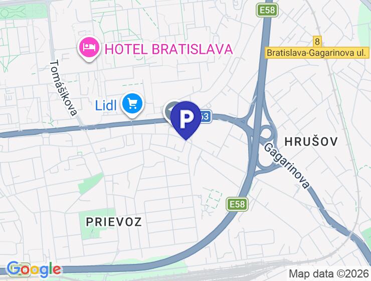 Predaj samostatnej garáže na Mierovej ulici v Bratislave