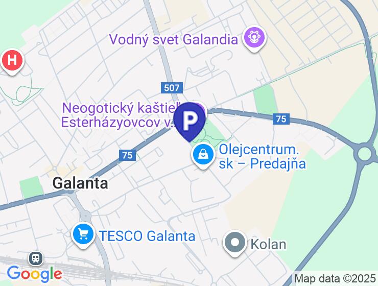 Predaj samostatnej garáže v Galante na Parkovej ulici