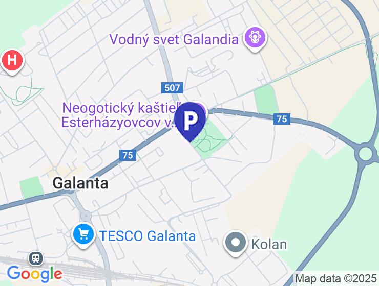 Predaj samostatnej garáže v Galante na Parkovej ulici