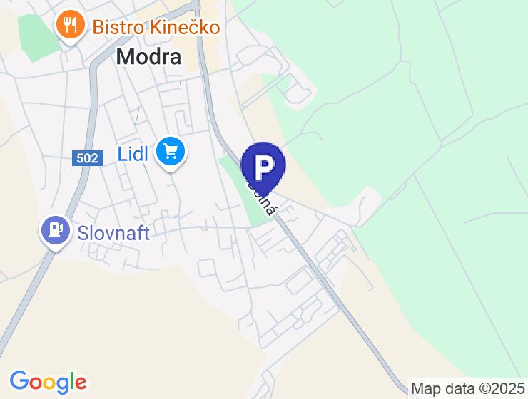 Predaj samostatnej garáže v Modre pri rybníku, 20 m²