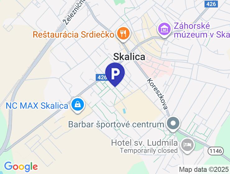 Predaj samostatnej garáže v Skalici na Clementisovej ulici