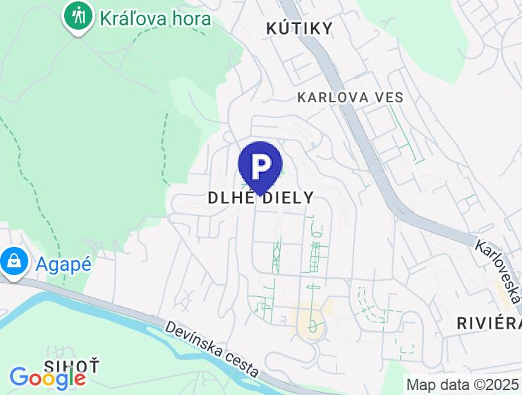 Predaj samostatnej uzamykateľnej garáže na Dlhých Dieloch