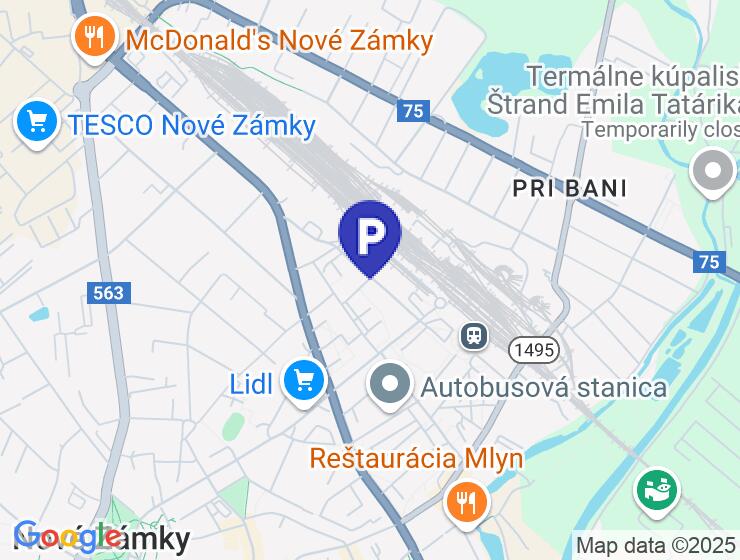 Predaj tehlovej garáže v Nových Zámkoch na Bratislavskej ceste