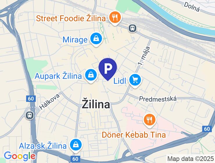 Predaj tehlovej garáže v Žiline - Staré mesto