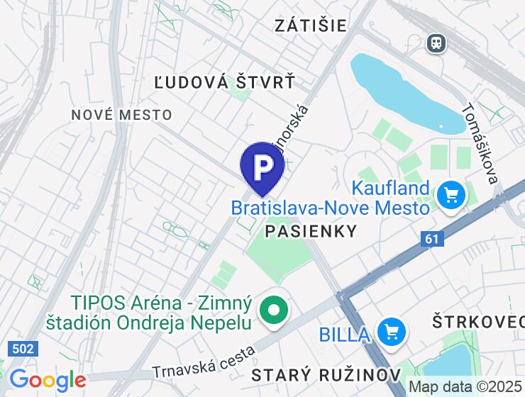 PREDAJ - vnútorné garážové státie na Bajkalskej 9B