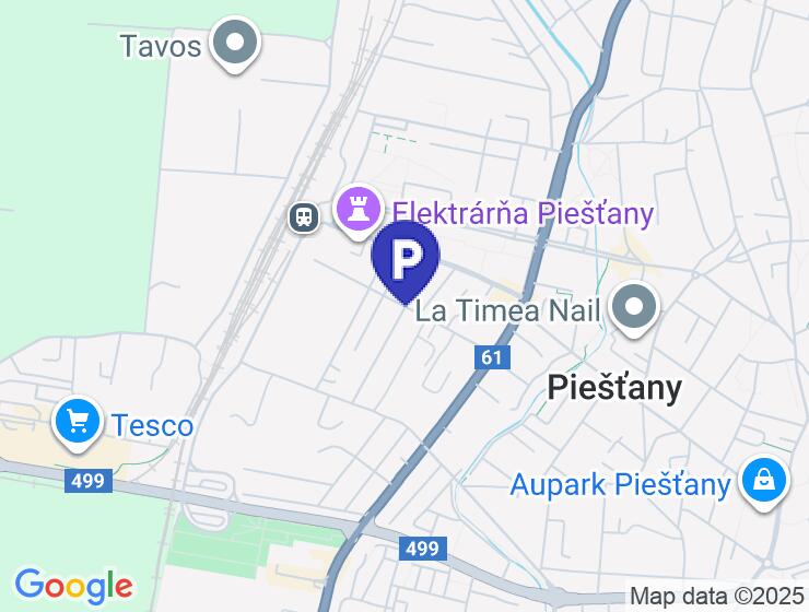 Predaj vonkajších parkovacích miest v Piešťanoch - Ružový mlyn