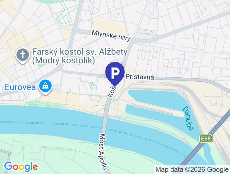 Predaj vonkajšieho parkovacieho miesta na Liptovskej ulici
