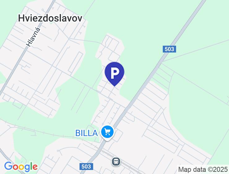 Predaj vonkajšieho parkovacieho miesta na Mesačnej ulici, Hviezdoslavov