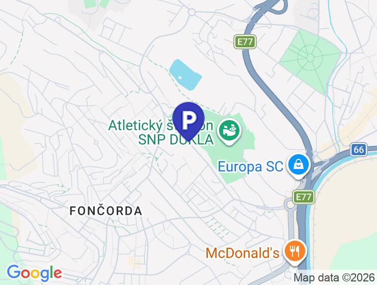 Predaj vonkajšieho parkovacieho miesta na Švermovej 42