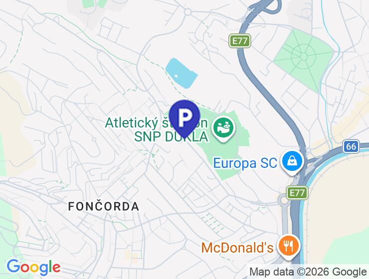 Predaj vonkajšieho parkovacieho miesta na Švermovej 42