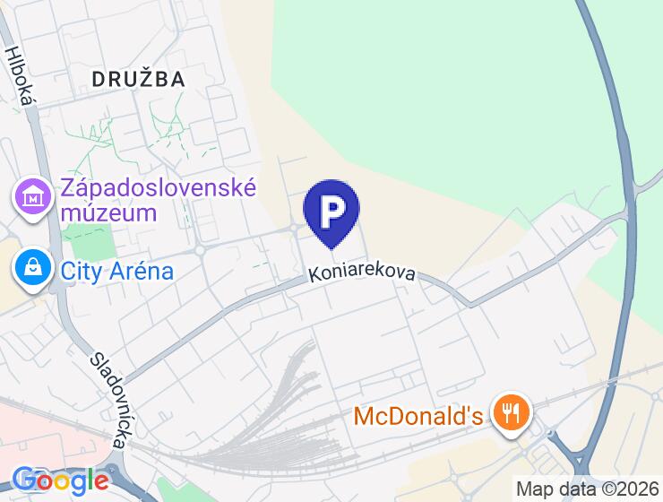 Predaj vonkajšieho parkovacieho miesta na Včelárskej ulici v Trnave