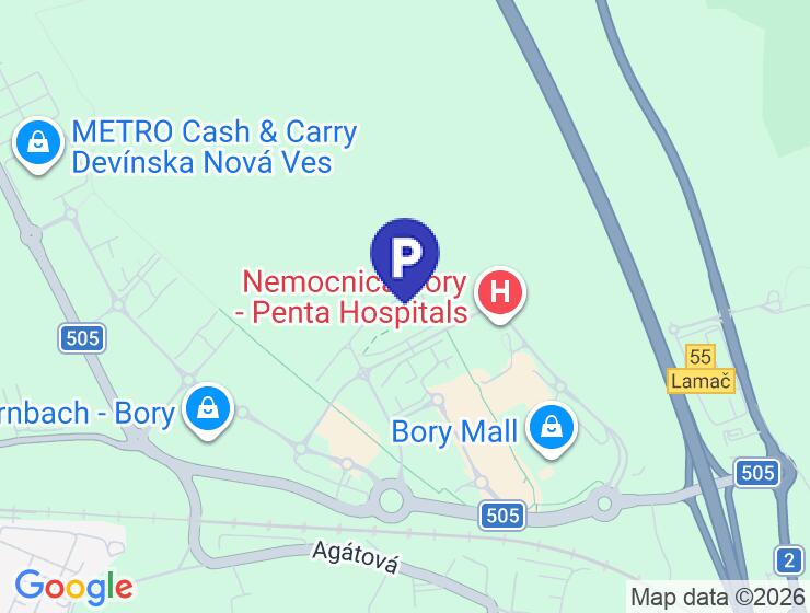 Predaj vonkajšieho parkovacieho miesta v projekte BORY
