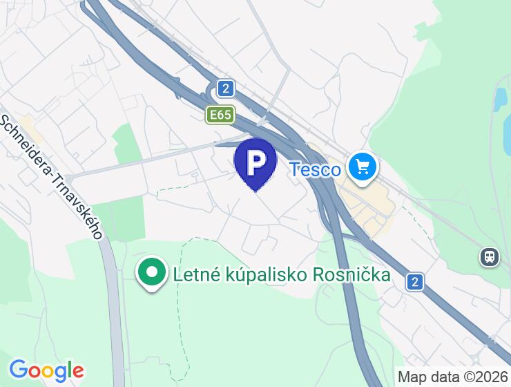Predaj vonkajšieho parkovacieho státia na ulici Polianky v Bratislave