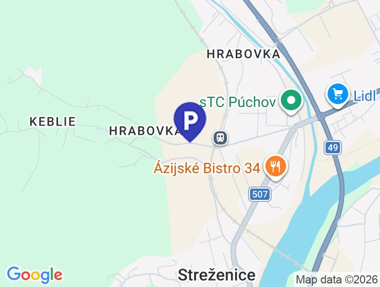 Predaj vonkajšieho parkovacieho státia v Púchove