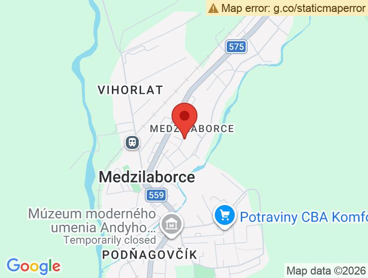 Predam garáž pri ulici Tolstého V Medzilaborciach