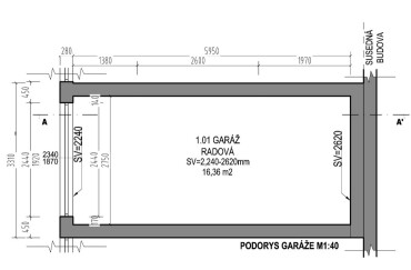 Prenajmem garáž Jakobyho - Košice I - Staré mesto